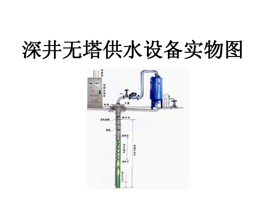 石家庄桥西区井泵无塔式供水设备